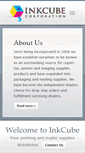 Mobile Screenshot of inkcube.com